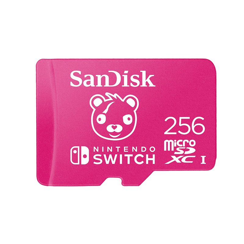 SanDisk 256GB microSDXC card for Nintendo Switch, Fortnite, with up to 100MB/s-SDSQXAO-256G-GN6ZG